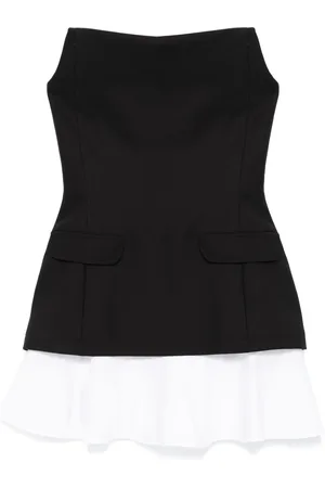 Ioana Ciolacu Robe courte à design de corset