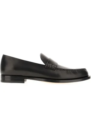 The Row Mocassins en cuir