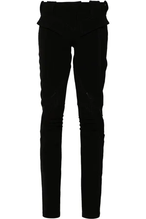 MUGLER Pantalon de jogging à fermeture zippée