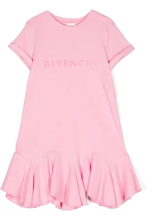 Givenchy Robe en coton à logo imprimé