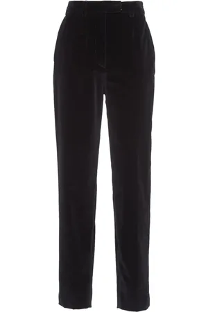 Prada Pantalon en velours à coupe droite