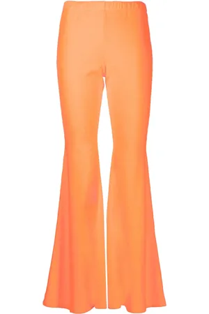 ERL Pantalon évasé à taille haute