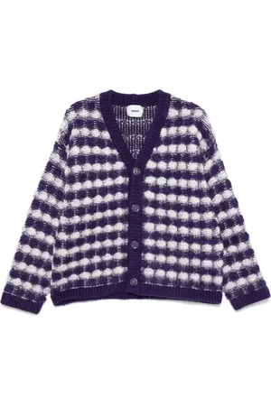 BONSAI Cardigan à motif en intarsia