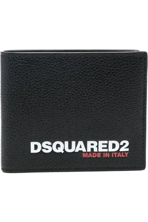 Dsquared2 Portefeuille pliant à logo imprimé