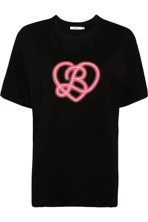 B+AB T-shirt en coton à logo imprimé