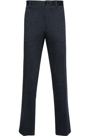 Etro Pantalon en coton à coupe droite