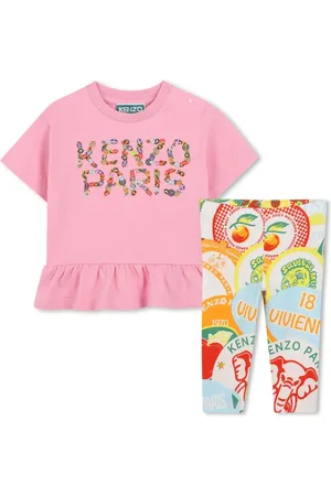 Kenzo Ensemble pantalon-haut à logo imprimé