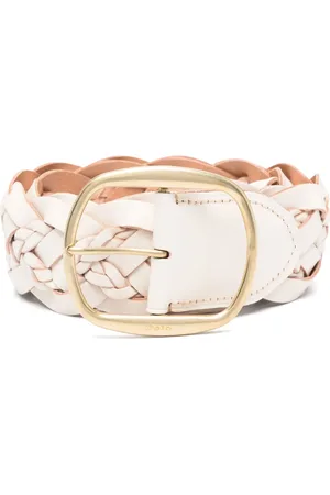 Ralph Lauren Ceinture en cuir à design tressé