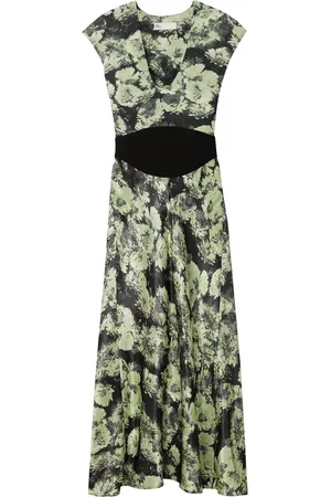 Tory Burch Robe à fleurs imprimées