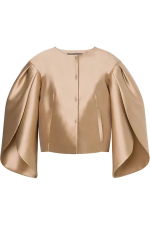 Alberta Ferretti Veste à manches contrastantes