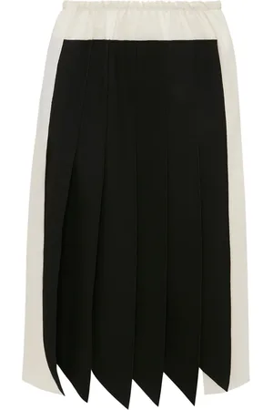 Victoria Beckham Jupe mi-longue plissée
