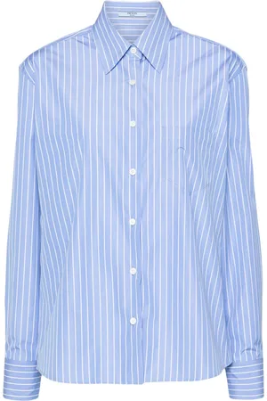 Prada Chemise en popeline à rayures