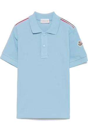 Moncler Polo à bords rayés