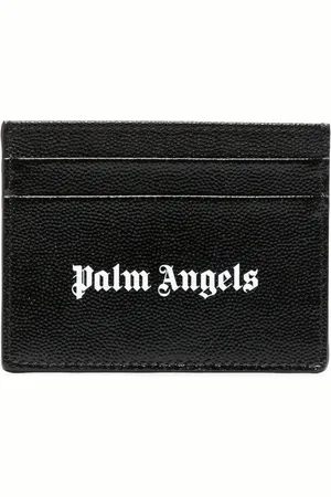 Palm Angels Porte-cartes à logo imprimé