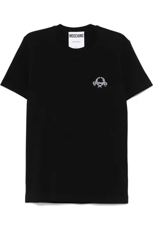Moschino T-shirt à logo brodé