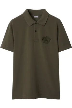 Burberry Polo en coton à logo EKD