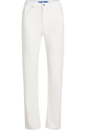 Karl Lagerfeld Jean droit à taille haute