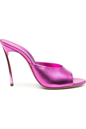 Casadei Mules Blade Flash 100 mm en cuir verni