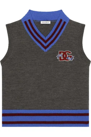 Dolce & Gabbana Gilet à logo brodé