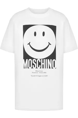 Moschino T-shirt en coton à logo imprimé