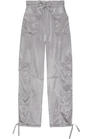 Ganni Pantalon fuselé à taille haute