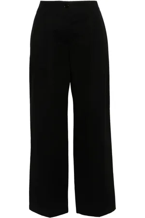 Totême Pantalon en serge à coupe ample