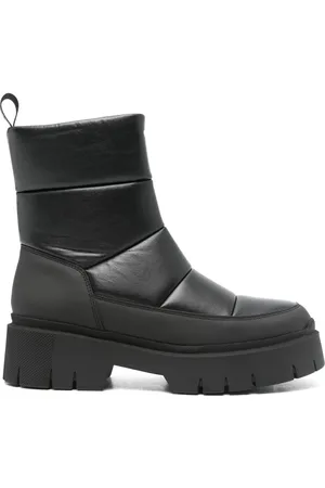 HUGO BOSS Bottines matelassées en cuir artificiel