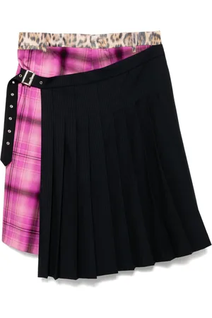 Charles Jeffrey Loverboy Short à motif tartan