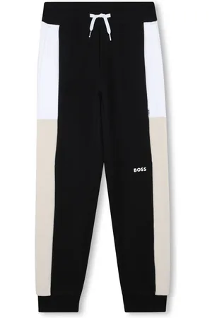 HUGO BOSS Pantalon de jogging à design colour block
