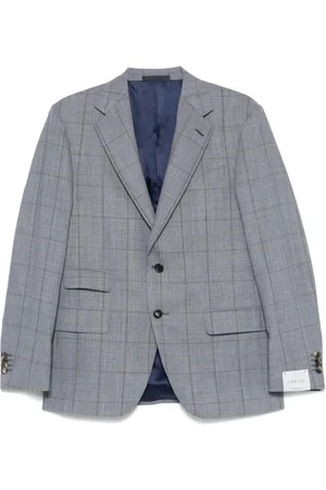 CARUSO Blazer à carreaux