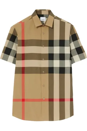 Burberry Chemise imprimée à manches courtes