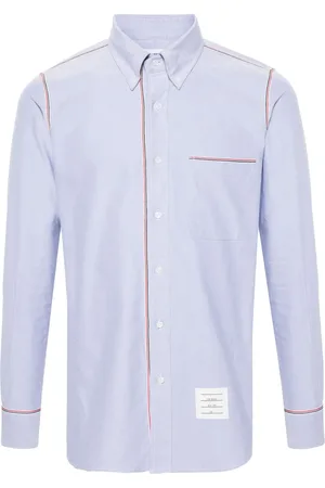 Thom Browne Chemise à bords en gros grain