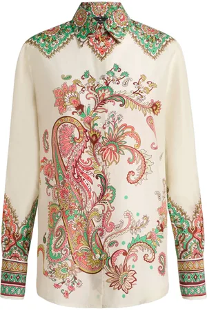 Etro Chemise à imprimé cachemire
