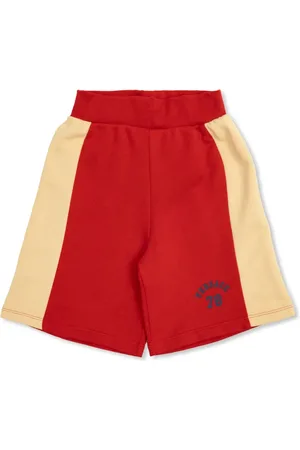 VERSACE Short bicolore à logo imprimé