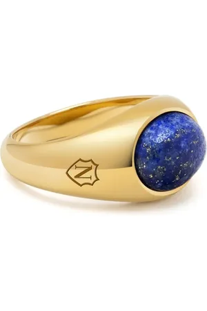 Nialaya Chevalière sertie de lapis-lazuli