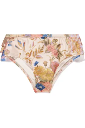 ZIMMERMANN Bas de bikini August à fleurs