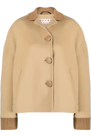 Marni Veste en laine mélangée à bords contrastants