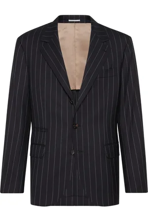 Brunello Cucinelli Blazer à design texturé