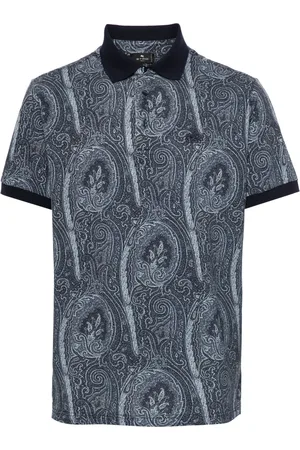 Etro Polo à imprimé cachemire