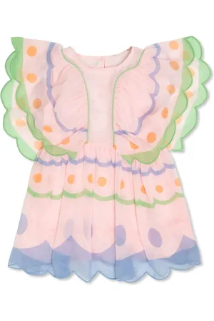 Stella McCartney Robe à motif de papillons