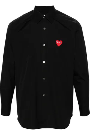 Comme des Garçons Polo à patch cœur