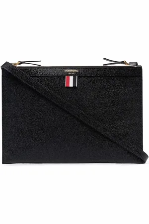 Thom Browne Sac à bandoulière à logo imprimé