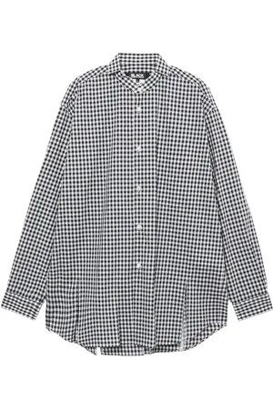 Comme des Garçons T-shirt en coton à carreaux