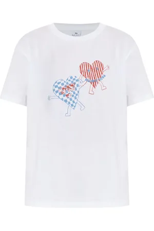Paul Smith T-shirt à imprimé cœur