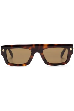 Alexander McQueen Lunettes de soleil à détails de clous
