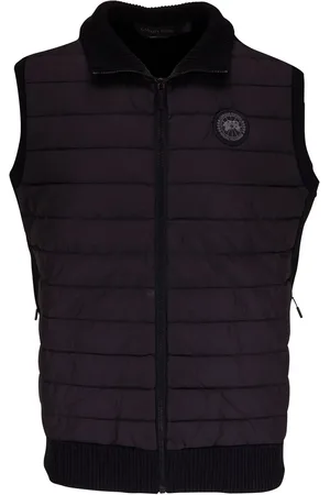 Canada Goose Gilet matelassée à patch logo