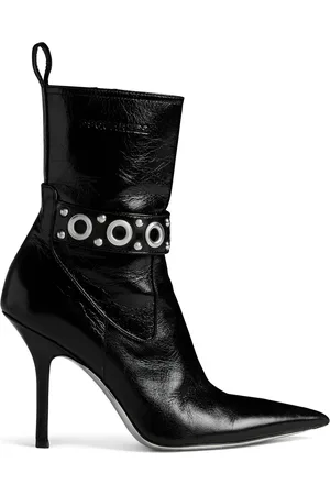 Dsquared2 Bottines Gothic en cuir à détails d’œillets