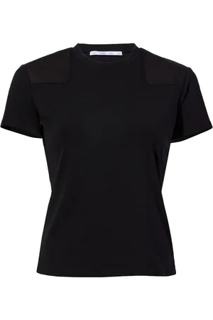 Proenza Schouler T-shirt en coton à détail patchwork