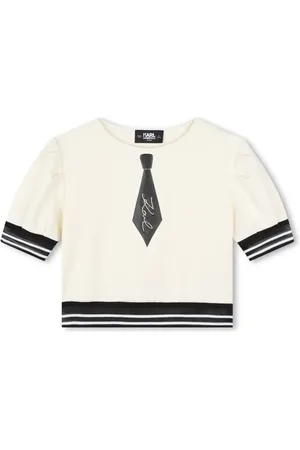 Karl Lagerfeld Haut à logo brodé