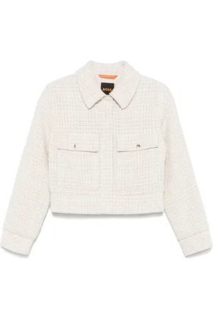 HUGO BOSS Veste à design tressé